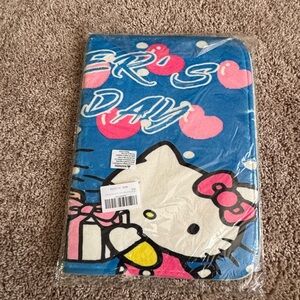 NEW. Hello kitty 16x24 bath mat